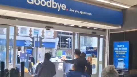 Meanwhile, in Bethnal Green Tesco.
