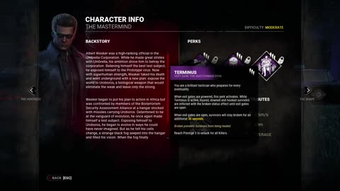 Dead by Daylight - The Nemesis Memento Mori Animation (PTB) - Survivor Killer Mori POV!