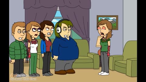 Zara distrupts the movie and becomes a baby