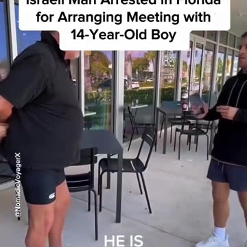 Jew arrested in Florida for arranging to meet a 14-year-old boy ....Will He Be Let Go?