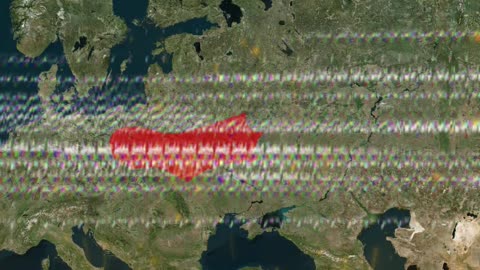 Slavic Tribes at Greatest Extent (700 AD) vs After World War II (1945 AD)