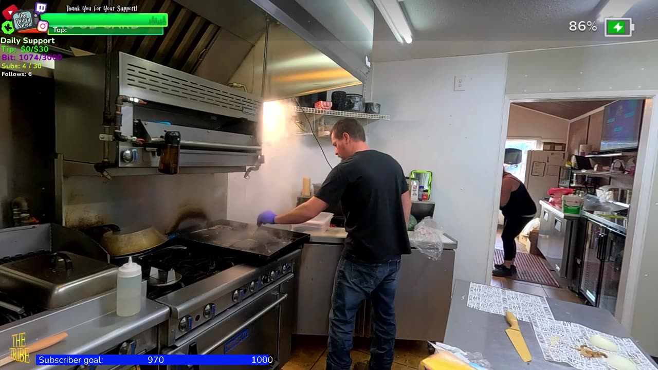 ❄ Snows Coming 🔥Pov Restaurant 🔥 Village Alaska !Real !Homestead