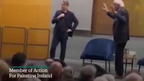 Bernie Sanders went to Ireland to deny the Israeli Genocide in Gaza...