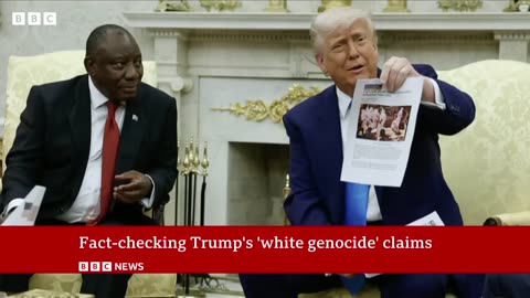 Donald Trump's 'white genocide' in South Africa claims fact-checked