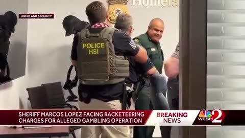 Osceola County, Fla. Sheriff arrested by Homeland Security in multi-million dollar illegal gambling