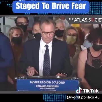 Staged To Drive Fear! Plandemic!