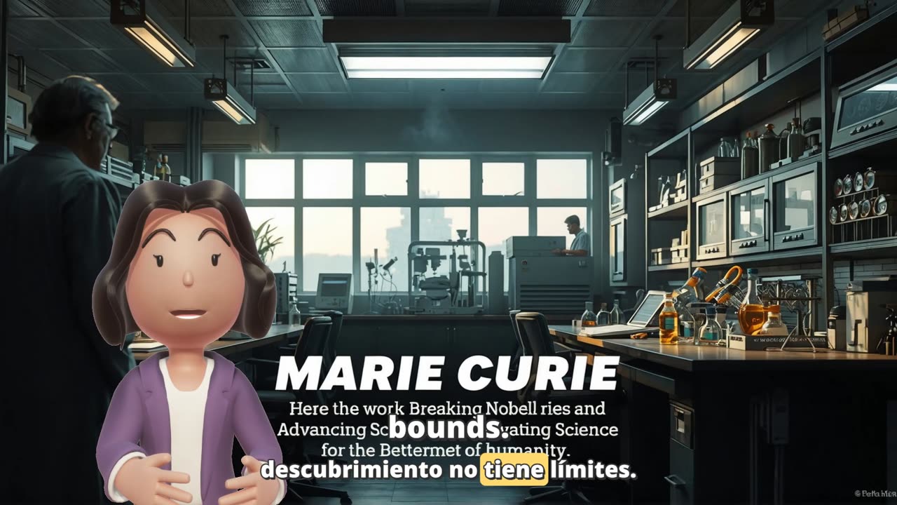 Marie Curie – A Radiant Legacy in Science | Bilingual Video Reading (B1–B2)