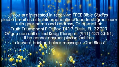 The 2300 Days pt 5: The Sanctuary Cleansed and the Investigative Judgment-Kody Morey