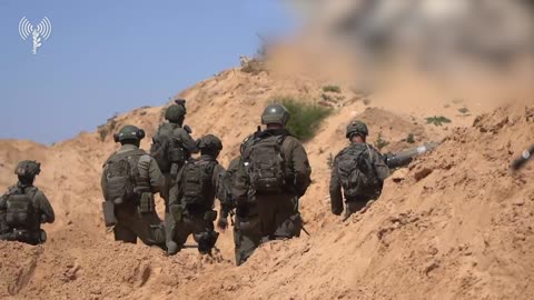 The IDF releases footage from the entry of the 36th Division into the so-called Morag Corridor