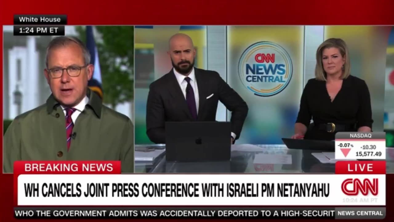 White House cancels press conference with Netanyahu