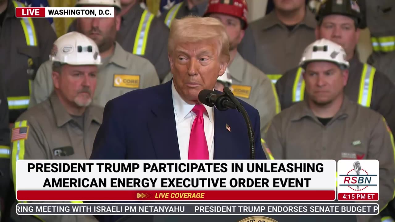 FULL SPEECH: Pres. Trump Participates in Unleashing American Energy Executive Order Event - 4/8/25