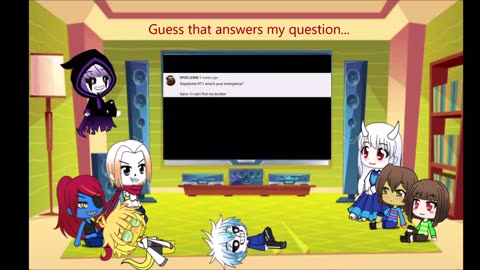 D ScapeTale Reacts to Saying A Lot of Things as Sans