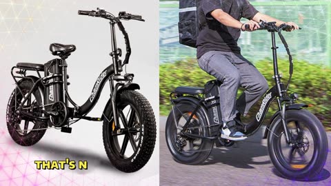 ChamRider DT450 Electric Bike 750W Motor 48V 50AH Battery Electric Bicycle Folding E-bike
