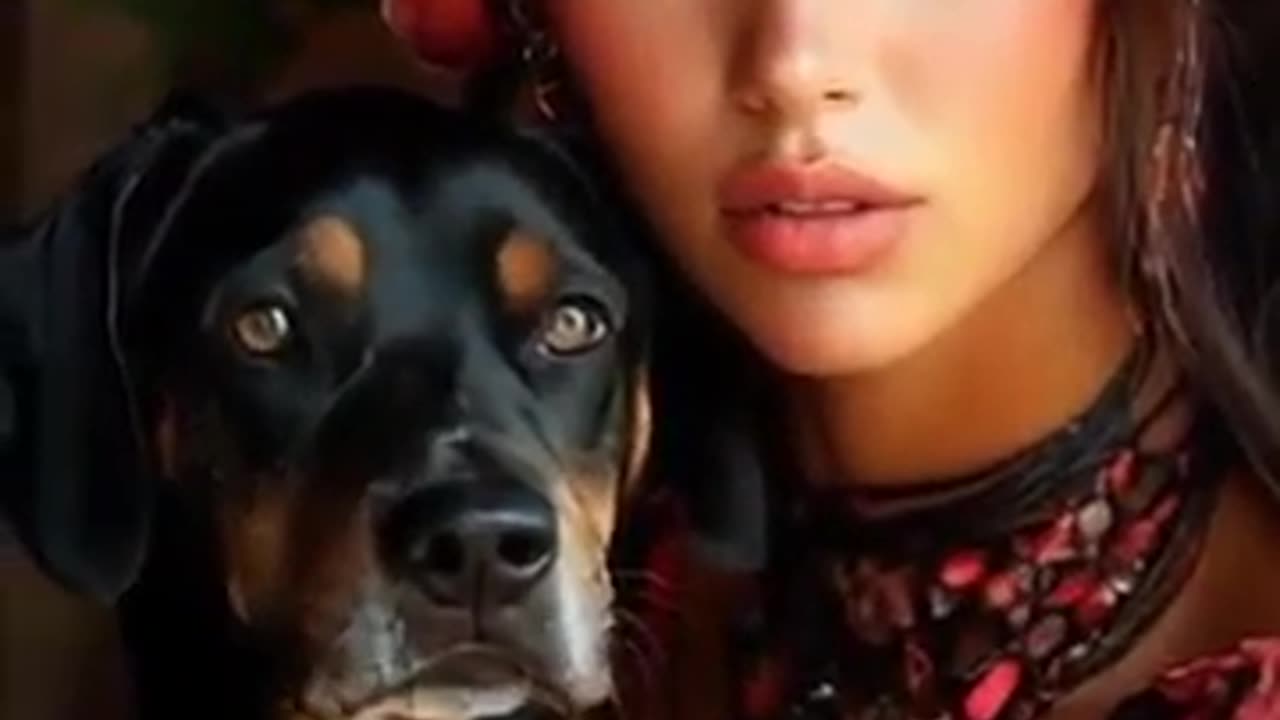 When dogs and owners are basically twins 🐶🧡