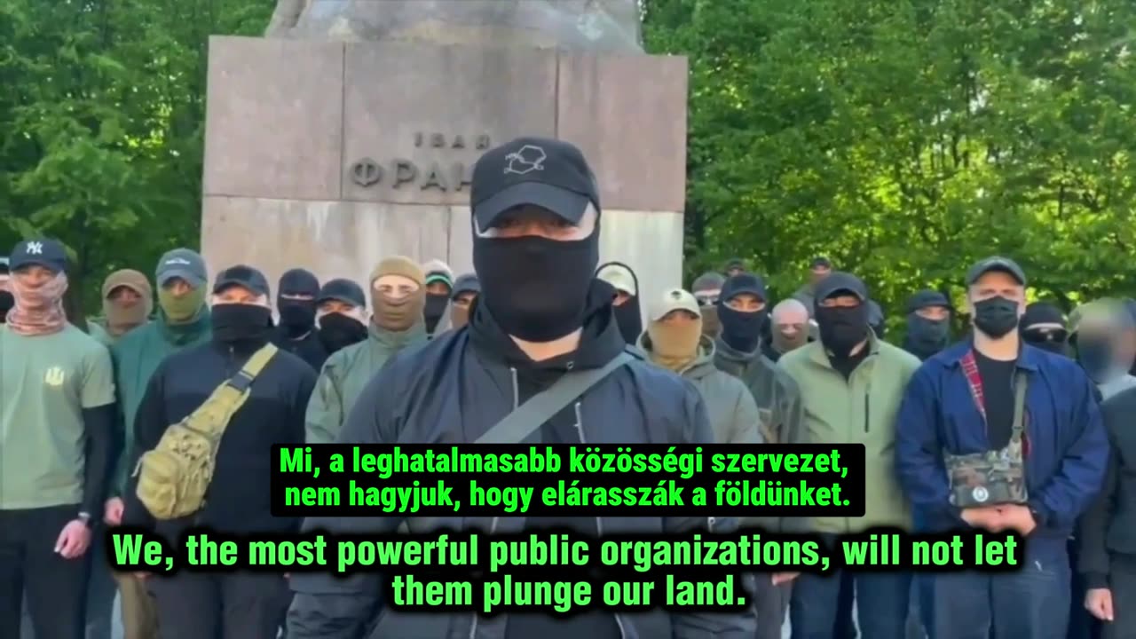 #XavierBettel was awarded in Ukraine where a few days ago far-right group committed homophobe act