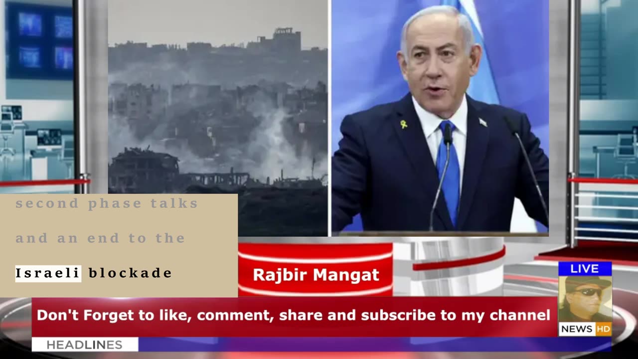Israel’s Netanyahu warns deadly Gaza strikes ‘only the beginning’