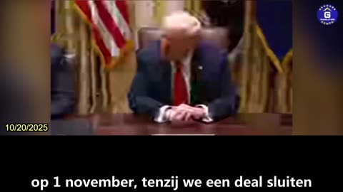 【NL】Trump: Als China en de VS geen akkoord bereiken krijgt China te maken met heffingen van 155%