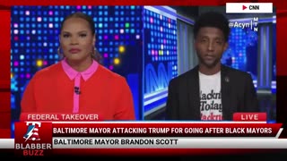 Baltimore Mayor Attacking Trump For Going After Black Mayors
