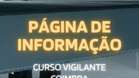 Curso vigilante Coimbra