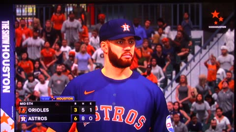 MLB The Show: Houston Astros vs Baltimore Orioles (S16 G154)