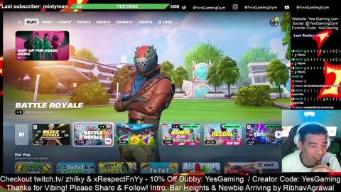 Sunday Stream on Fortnite Daily Show with Host DjS Oh YES! Gaming in Fishers