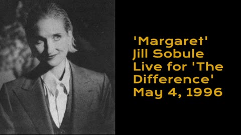 May 4, 1996 - Jill Sobule 'Margaret' (Live for 'The Difference')