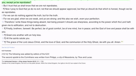 Jesus isn’t in reprobates