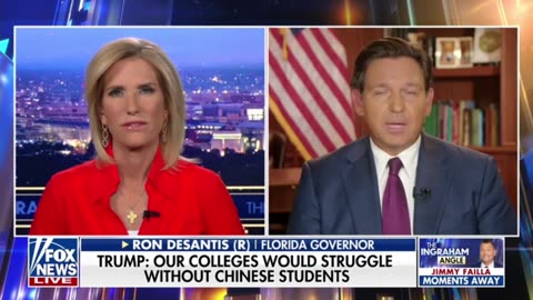 Gov DeSantis: US Colleges Should Benefit Americans Not Foreigners