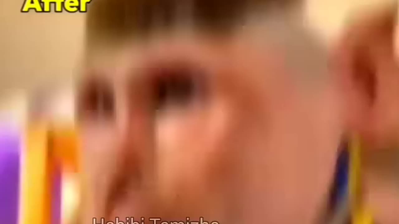 Look at the boy's appearance.🙉🙊