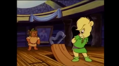 Gummi Bears: No Place Like Home! Sunni spanked by a plank