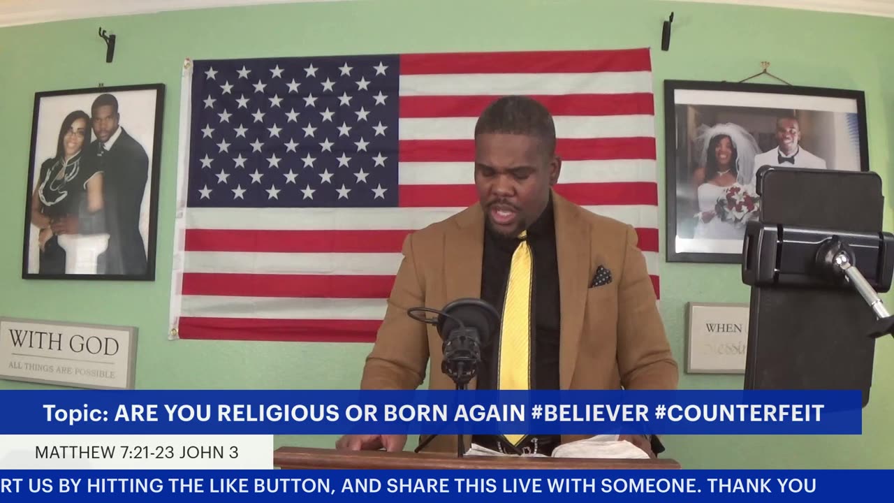 Are You Religious Or Born Again #Believer #Counterfeit