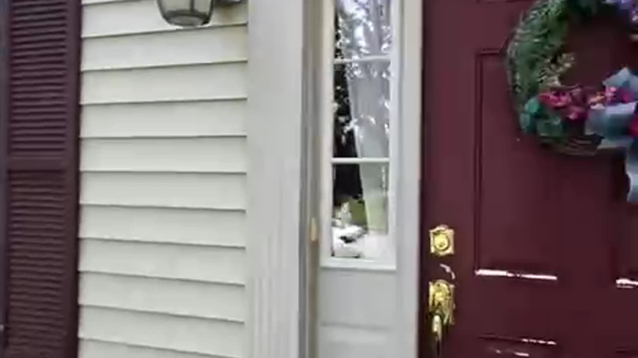 No one’s home at the moment please come back later