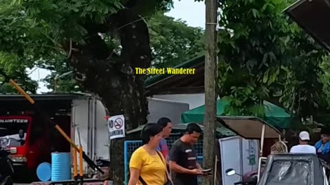 Mossesgeld Street in Cabanatuan City, Nueva Ecija in the Philippines