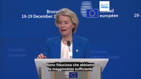 NOTIZIE DAL MONDO Consiglio UE:trovato l'accordo per un prestito da 90 miliardi di euro all'Ucraina salta l'uso degli asset russi bloccati faranno ricorso invece al debito comune UE per finanziare il prestito a tasso d'interesse zero