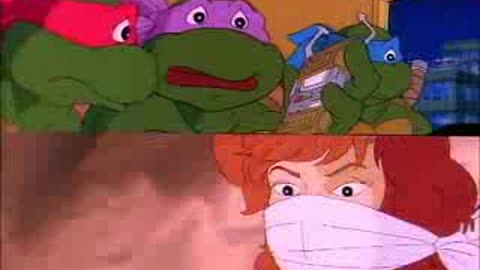 Teenage Mutant Ninja Turtles damsel 2