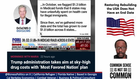 The Trump Health Plan Overview by Dr. Mehmet Oz at WEF in Davos, Switzerland