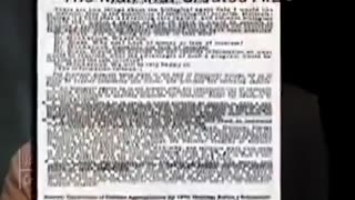 ANY ONE PICKING UP THE ACCENT IN HIS VOICE? (JEW) IN LIES WE TRUST.