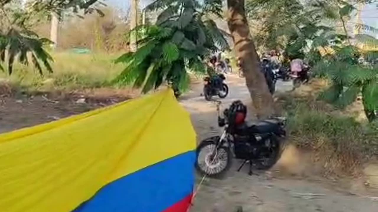 Protesta en Membrillal