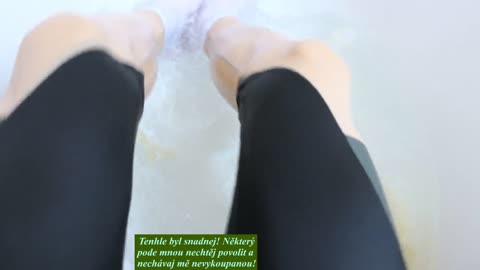 Vykoupáno, byl trochu moc přeplněnej