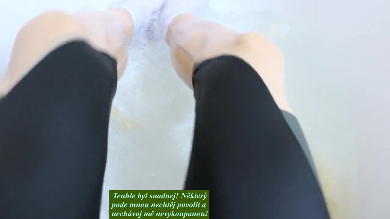 Vykoupáno, byl trochu moc přeplněnej