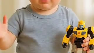 Politics - 2025 Humor Baby AI Trump Breaks Down Tariffs For Slow Retarded Liberal Globalist Commies