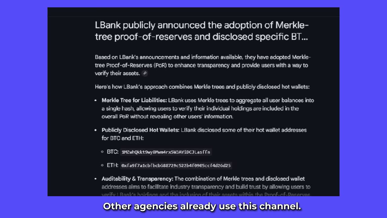 Part 29: Supplemental Evidence | LBank Transparency vs. NYPD Excuse