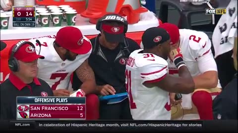 2015 Cardinals vs 49ers.