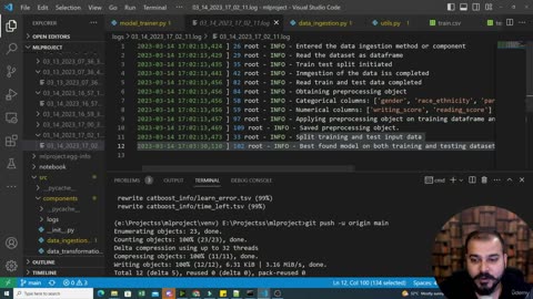 45.7 Model Hyperparameter Tuning Implementation Krish Naik ML