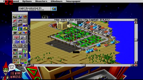 2015 01 08 - SimCity2000 Playthrough - Joe Winko City Capital 1-01