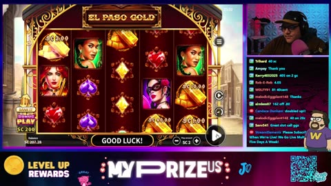 Live On Myprize! You Can Play Along!