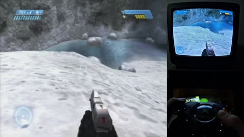 Halo 1 CE Original Xbox CRT TV Walkthrough Part 2 #halo