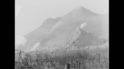 ATTACK ON CASSINO, R... - ATTACK ON CASSINO, RAPIDO RIVER VALLEY, ITALY ; BARGES, NORT - 111-adc-764