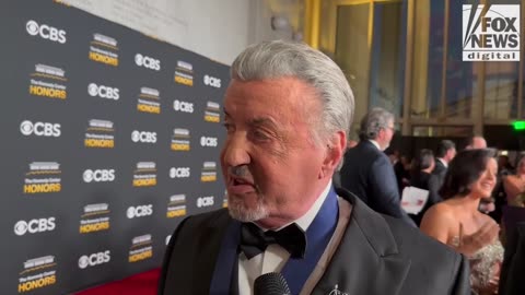 Sylvester Stallone talks about how it feels to be honored at the Kennedy Center