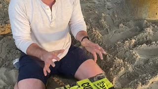he found BURRIED treasure!!.hd